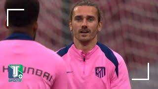 Antoine Griezmann and Atletico Madrid HAVE FUN in training with some STRANGE DRILLS