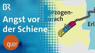 Straßenbahnstreit in Erlangen: Ist der Zug schon abgefahren? | quer vom BR