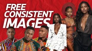 How to Generate Unlimited Consistent Images for Free Using AI Ease | African Folktale