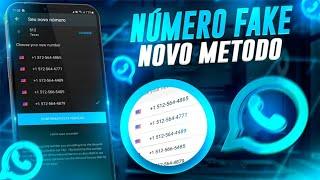 COMO CRIAR NÚMERO FAKE BRASILEIRO PARA WHATSAPP SEM CHIP FÍSICO E RECEBER SMS DE VERIFICAÇÃO