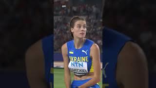 's Mahuchikh flies to gold #athletics #worldathleticschamps #ukraine #highjump #athlete #champion