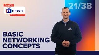 Basic Networking Concepts | CompTIA IT Fundamentals+ (FC0-U61) | Part 21 of 38