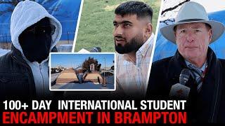 Protest paradox in Brampton: Illegal immigrants criticize Canada, crave citizenship!