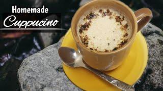 How To Make Cuppucino At Home Easily ||Without Coffee Machine||Beaten Coffee