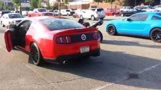 2012 Mustang gt o/r x with Hushpower mufflers Rev
