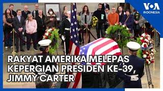 Upacara Pemakaman Jimmy Carter, Rakyat Amerika Serikat Melepas Kepergian Presiden ke-39