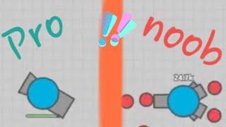 Diep io (noob vs pro)