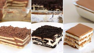 Biscuit Cake - 3 Easy Ways | Layered Biscuit Cake Recipes