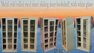 Sliding door bookshelf | book case | book holder | book shelf | book rack | EP.662 | maari furniture