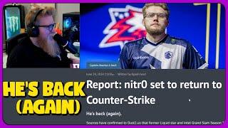 fl0m Reacts to nitr0 Returning to CS (again)