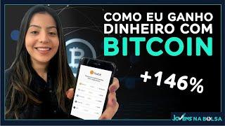 COMO EU GANHO DINHEIRO COM BITCOIN! +146% RENTABILIDADE