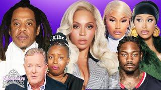 Beyonce & Jay Z MAD at Jaguar Wright interview! Piers Morgan APOLOGIZES| Nicki, Cardi & Stefon Diggs