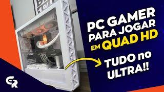 ⭐ MEU NOVO PC GAMER COM RYZEN 7 5700X3D e RX 7800XT | Configuração para rodar tudo no ultra em QHD