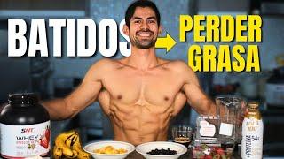 ¡Los Mejores BATIDOS para Perder Grasa Rápido y Saludable!