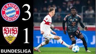  FC Bayern munich vs VfB Stuttgart 3-1 | Bundesliga | FC Bayern v Stuttgart HIGHLIGHTS #football