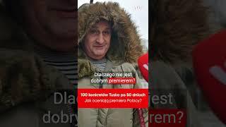 100 konkretów Tuska po 50 dniach #tusk #premier #polityka #sonda