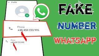 how to create fake whatsapp account with fake number 2025 || fake whatsapp account kaise banaye