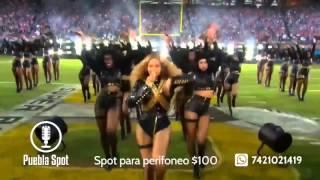 Beyonce y Bruno Mars bailando la CUMBIA  del Zangolote en el Super Bowl... jajajaja!