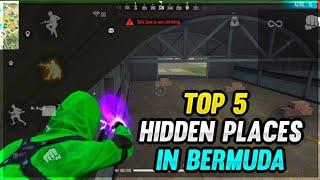 Top 5 Hide Places In Bermuda || free fire Hiding Places in Tamil || FF Master Tamizhan