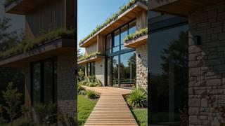 Eco-Friendly Prefab Home with Green Roof!  | Sustainable Living Tour
