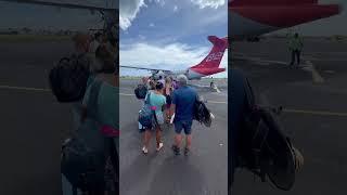 Tip for getting the best views when flying to Bora Bora from Tahiti! #shorts #borabora #tahiti