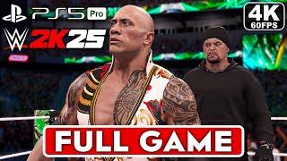 WWE 2K25 Showcase Gameplay Walkthrough FULL GAME [4K 60FPS PS5 PRO] - No Commentary