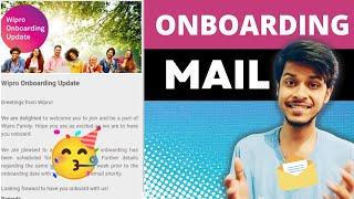 ONBOARDING MAIL  | Elite, wilp 2021,2022 | Rishav hacx