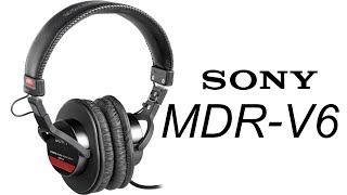 Sony MDR-V6 Studio Monitor Headphones with CCAW Voice Coil Usability Review