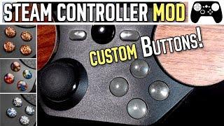 Steam Controller Mod - Custom Buttons