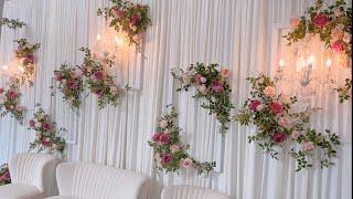 DIY - Floral Frame Backdrop