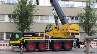 Soeren66 - Mobilkran LIEBHERR LTM 1070-4.2 von Thömen bei der Montage einer Klimaanalage