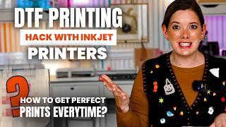 DTF Printing with an Inkjet Printer: Ultimate Guide & Tips! ️