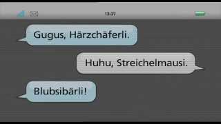 "Herzchäferli" - Sunrise SMS-Kampagne