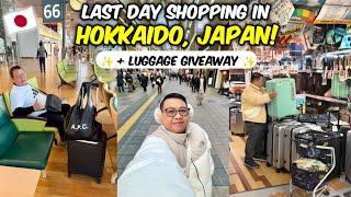 Last day in Sapporo!  Buying a new luggage + Giveaway!️️ | JM Banquicio