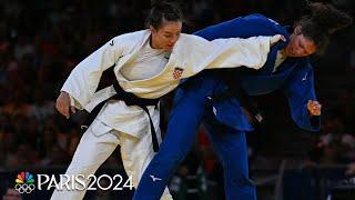 Barbara Matic confidently wins Croatia's first-ever Olympic judo medal | Paris Olympics | NBC Sports