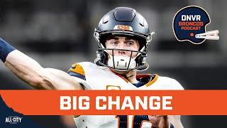 The BIG change in Bo Nix's campaign to be the NFL Rookie of the Year with the Denver Broncos