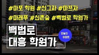 [대흥 학원가]눈으로 보는 임장기 대흥 학원가 (feat. 신그자. 마프자. 마래푸, 신촌숲 등등)