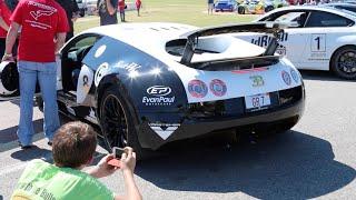 Bugatti Veyron Super Sport Pur Blanc Start Up