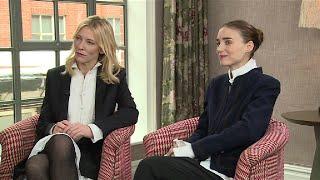 Cate Blanchett and Rooney Mara on sex scenes and equality   BBC Breakfast