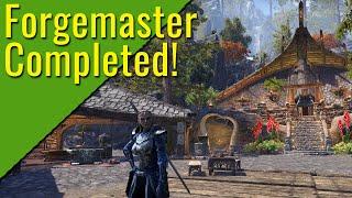 Forgemaster Falls Completed: Elder Scrolls Online Housing