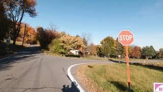 Fall Colors Motorcycle Ride round Trip from Middletown, Otisville and Wurtsboro, NY DJI OSMO Action