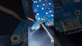 USB is broken and does not work, how to change the connector, Acer nitro we repair the motherboard