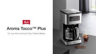 Melitta® Aroma Tocco™ Plus Coffee Maker #wabilogic #coffeemaker #melitta #12cup