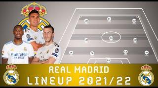 REAL MADRID FC - POTENTIAL LINEUP 2021/22 || Laliga​ || David Alaba, Gareth Bale |Abijeet Dulal |