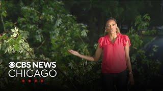 Chicago residents waking up to severe storm damage