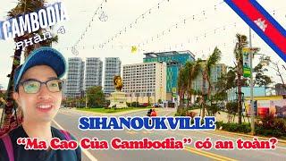  Đến Sihanoukville Bằng Xe Bus 5* - "Macao Của Cambodia" Có An Toàn? | Du Lịch Cambodia Phần 4