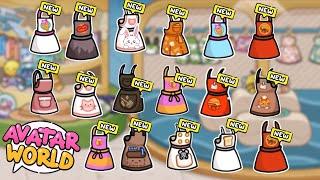 ALL APRON LOCATION IN AVATAR WORLD  AND SECRETS