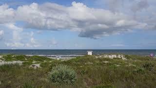 15 Minutes of the Beach in Cocoa Beach Florida in 4k Ultra HD