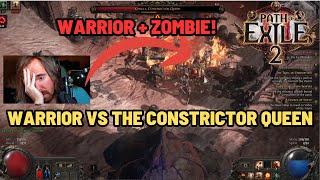 PATH OF EXILE 2 ELEMENTALIST WARRIOR WITH ZOMBIE GAMEPLAY vs THE CONSTRICTOR QUEEN