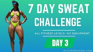 7 Day Sweat Challenge - Day 3